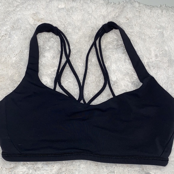 Lululemon Free To Be Zen Bra Black 4 - Picture 5 of 8